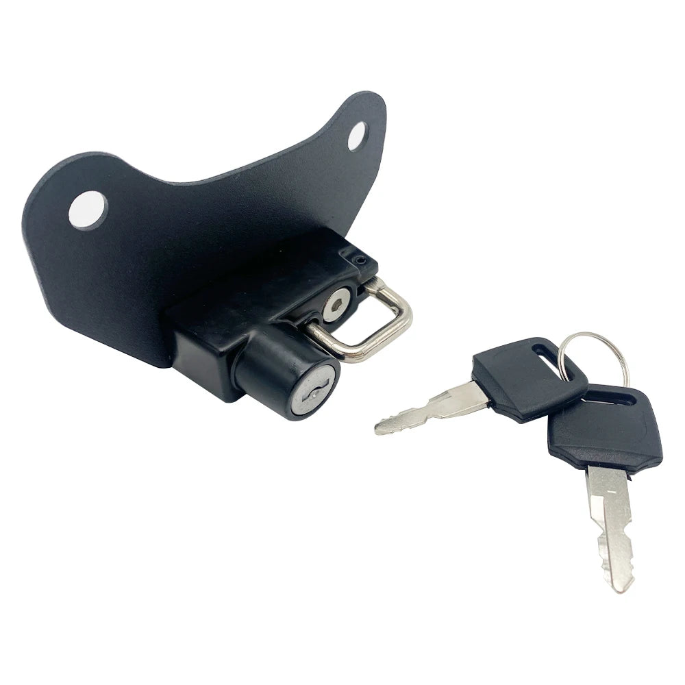 Motorcycle Helmet Lock With Key Anti-theft Protection Side Frame Mount Kit For Indian Scout Rogue Sixty Bobber Twenty 2015-2024