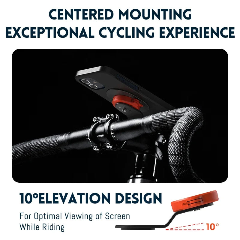 2024 New Dual-purpose Bicycle Fixed Bracket Phone Holder Support Mountain Extender Clamp Bike Quick Mounts Navigation Phone