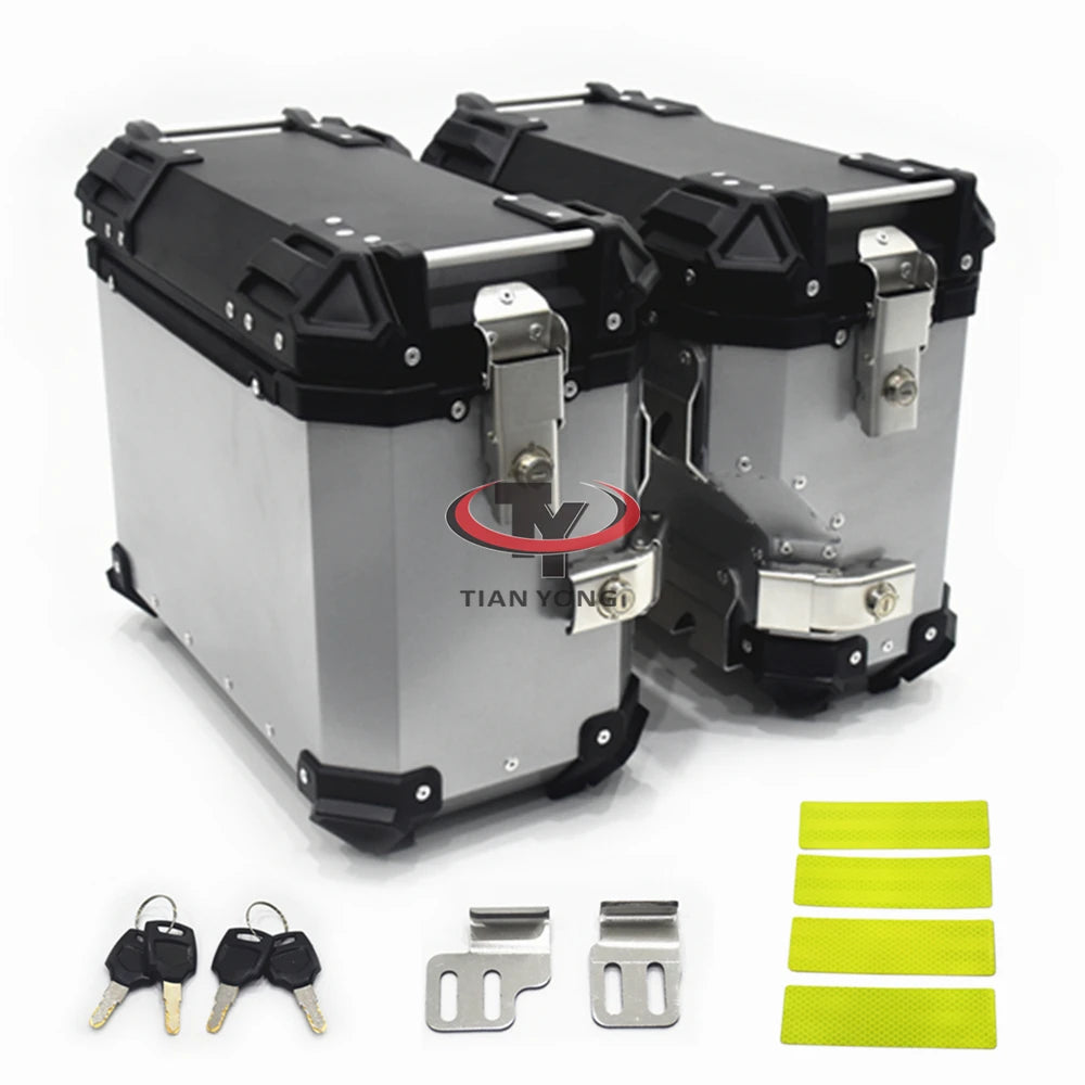 For QJMOTOR SRT 750 Motorcycle Trunk Top Box Side Luggage Case Pannier Rack Frame Rear Helmet Travel Topcase Support Accessories
