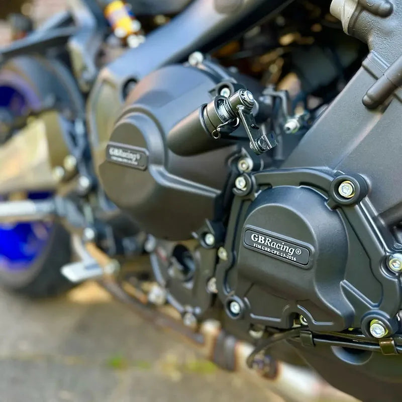 V2 For YZF-R9 & MT-09 ATM 2025-2026, MT-09/SP, FZ-09, Tracer/GT + & Scrambler 2021-2026 Secondary Engine Cover Set