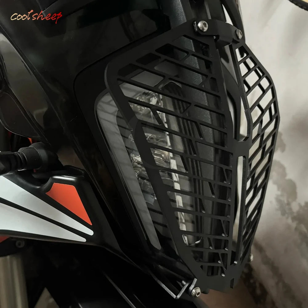 Headlight Guard For 390 790 890 Adventure ADV R S 2019 2020 2021 2022 Motorcycle Accessories Head Light Lamp Protector Cover