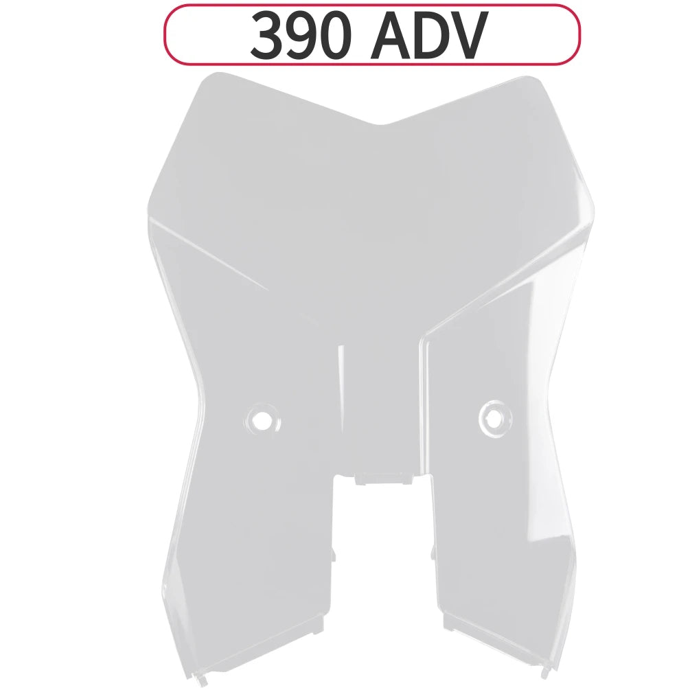 Motorcycle Front Windshield Windscreen For KTM 390 Adventure 2020 2021 2022 2023 Accessories Air Wind Deflector Screen Shield