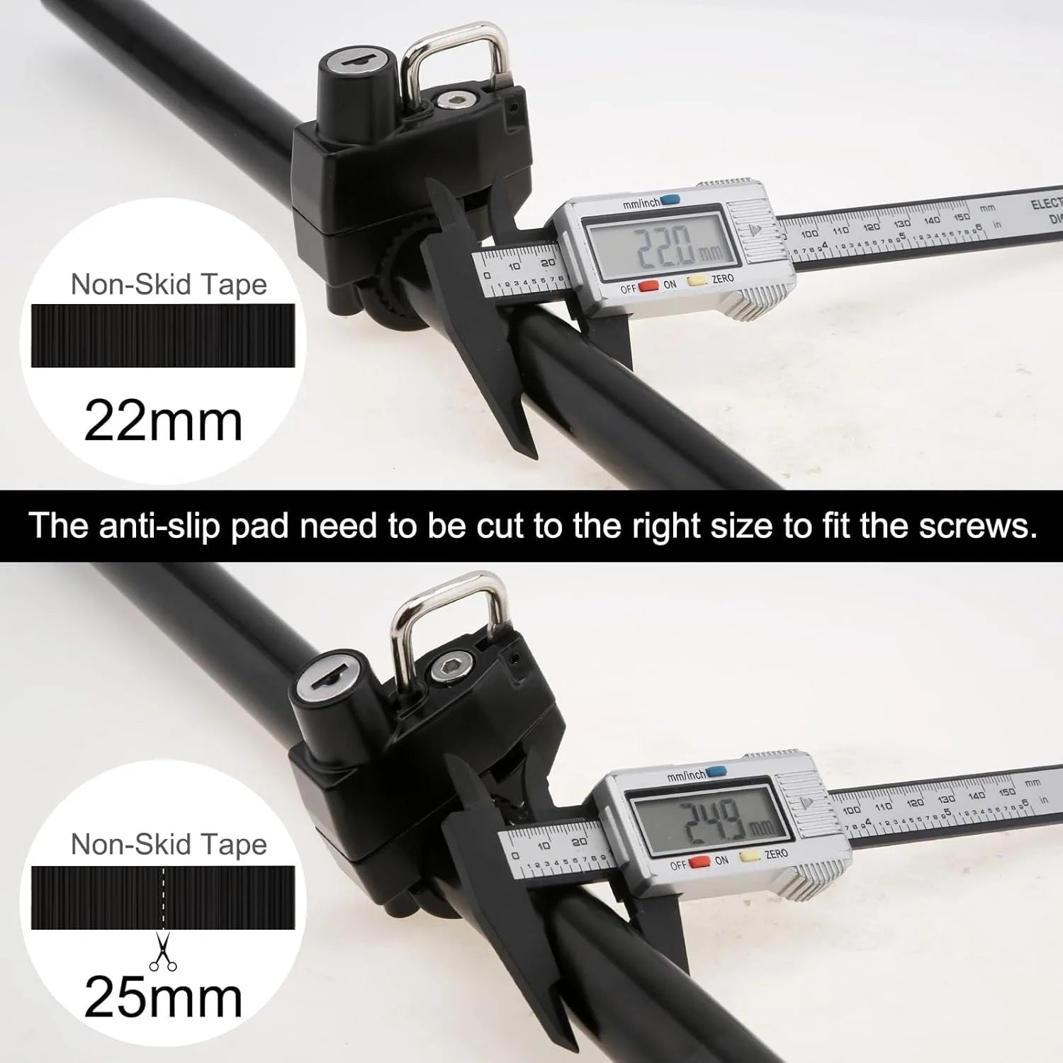 For Royal Enfield Bullet/Meteor/Classic 350 500 Interceptor 650 Continental GT Motorcycle Helmet Lock Anti-theft Security Safety