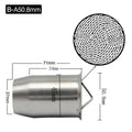 Alconstar- 51mm/60mm Inlet Motorcycle Exhaust Muffler Catalyst DB Killer Moveable DB Killer Silencer Noise Sound Eliminator Race