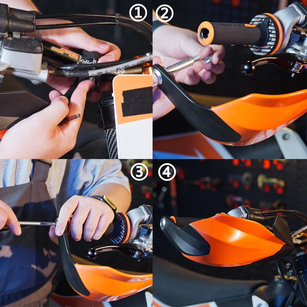 Handguard For KTM Duke 390 Motorcycle Accessories Hand Guard Handle Bar Covers Universal For HONDA KAWASAKI YAMAHA SUZUKI Moto