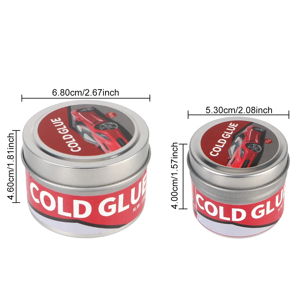 75g 100g Motorcycle Dent Puller Cold Glue Strong Self-Adhesive Dent Removal Garage Tools Quick Fixed Repairs Portable Universal