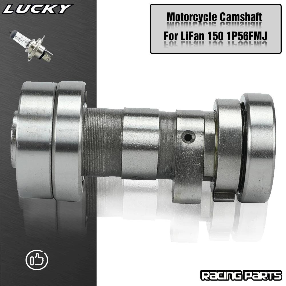 150cc Dirt Pit Bike Motorcycle Camshaft For LiFan 150 1P56FMJ LF150 150cc Horizontal Kick Starter Engine Dirt Pit Bikes Parts