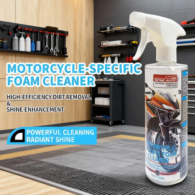Multifunctional Motorcycle Special Foam Cleaner Oil Stain Removal Cleaning Leather Seat Foam Cleaner Foam Maintenance