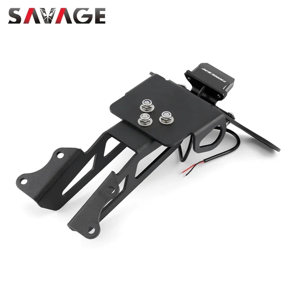 License Plate Holder For YAMAHA MT09 Tracer 900/9/GT 9GT MT07 Tracer 700 7 FJ09 Motorcycle Tail Tidy Fender Eliminator LED Light