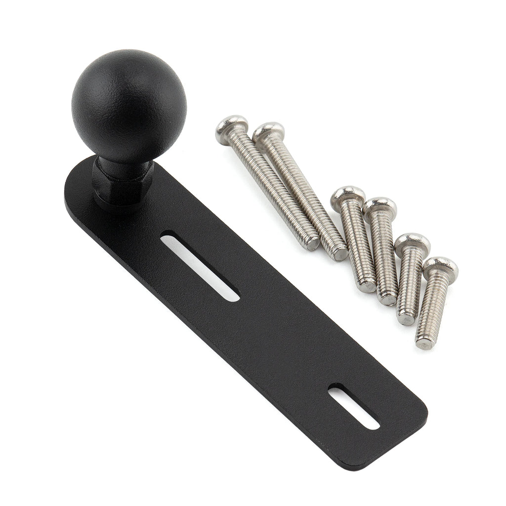 Ball Head Adapter Mount Base Motorcycle Handlebar Rearview Mirror Bracket for DJI GoPro Insta360 Action Camera Accessory