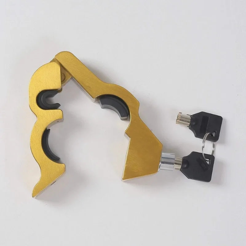 Motorcycle Throttle Universal Lock Front Lock Electric Motorcycle Anti-theft Lock Handlebar Lock Motorcycle Accessories