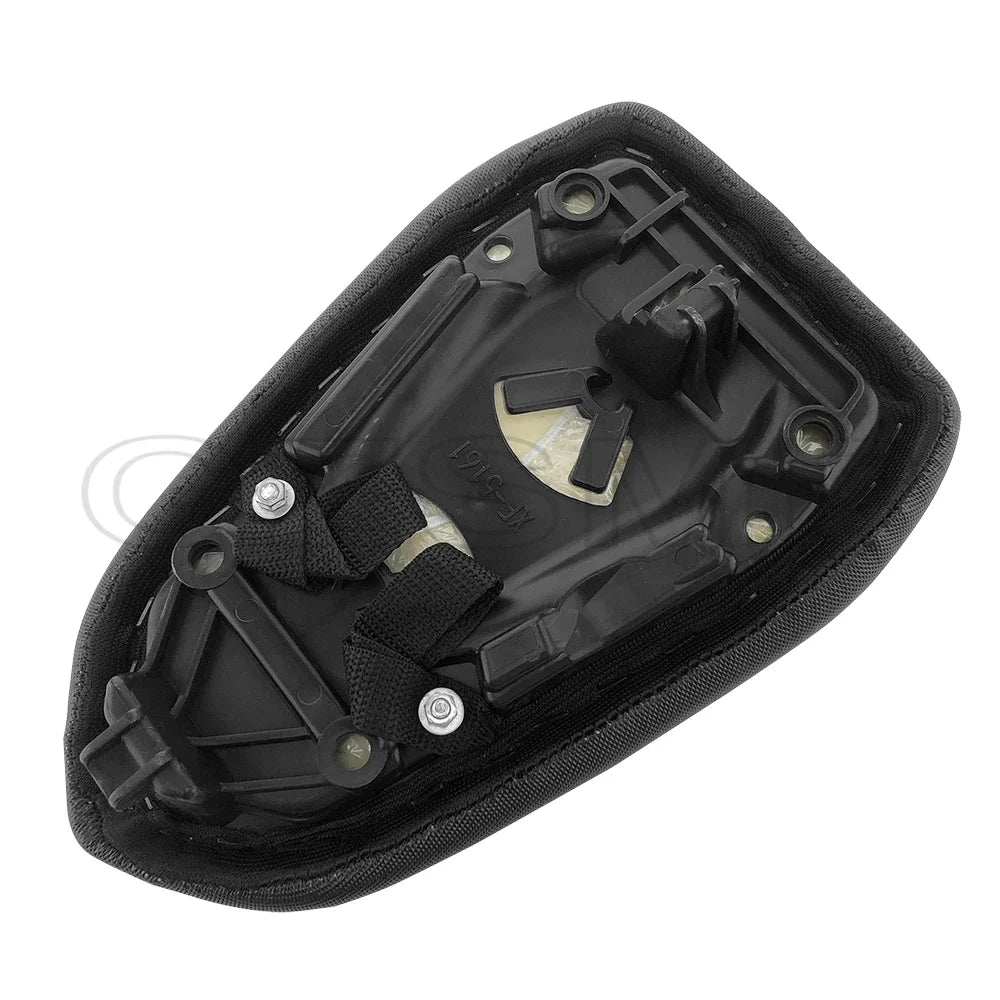 Motorcycle Black PU Rear Pillion Passenger Cushion Saddle Seat fit For BMW S1000RR S1000 RR 2019-2024 M1000RR 2021-2024 2022