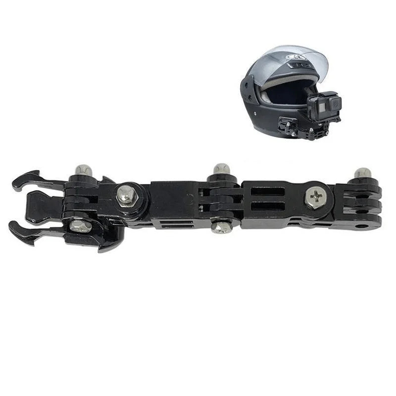 1Pc Motorcycle Helmet Mount Curved Adhesive Arm for Action Camera Accessories