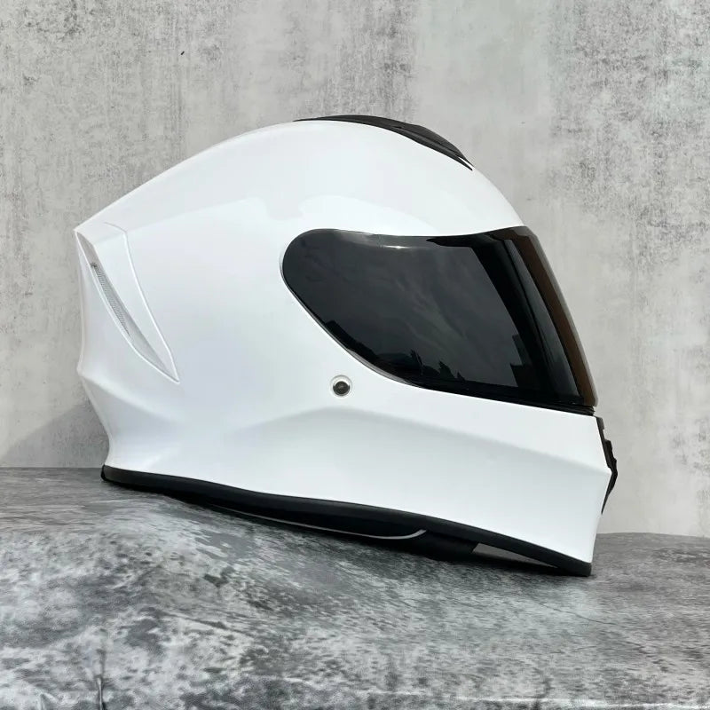 018-Full Face Motorcycle Helmet Unisex All Season, DOT Safety Certified ABS Shell, Shockproof Breathable Adult Motorbike Gear