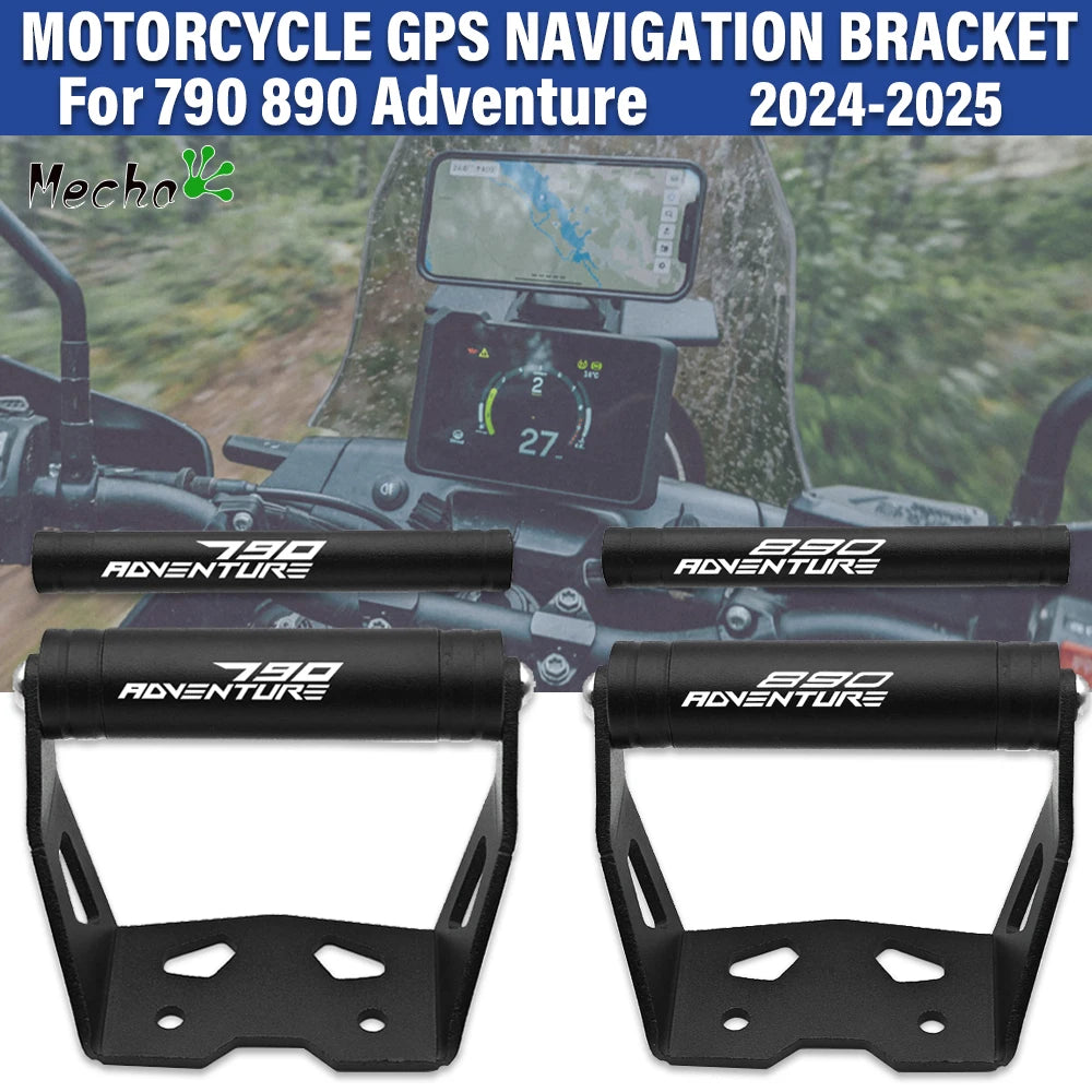 Motorcycle Accessories Phone GPS Holder Navigation Bracket 12MM/22MM Fit For KTM 790ADV 890ADV 790 890 Adventure R 2024-2025
