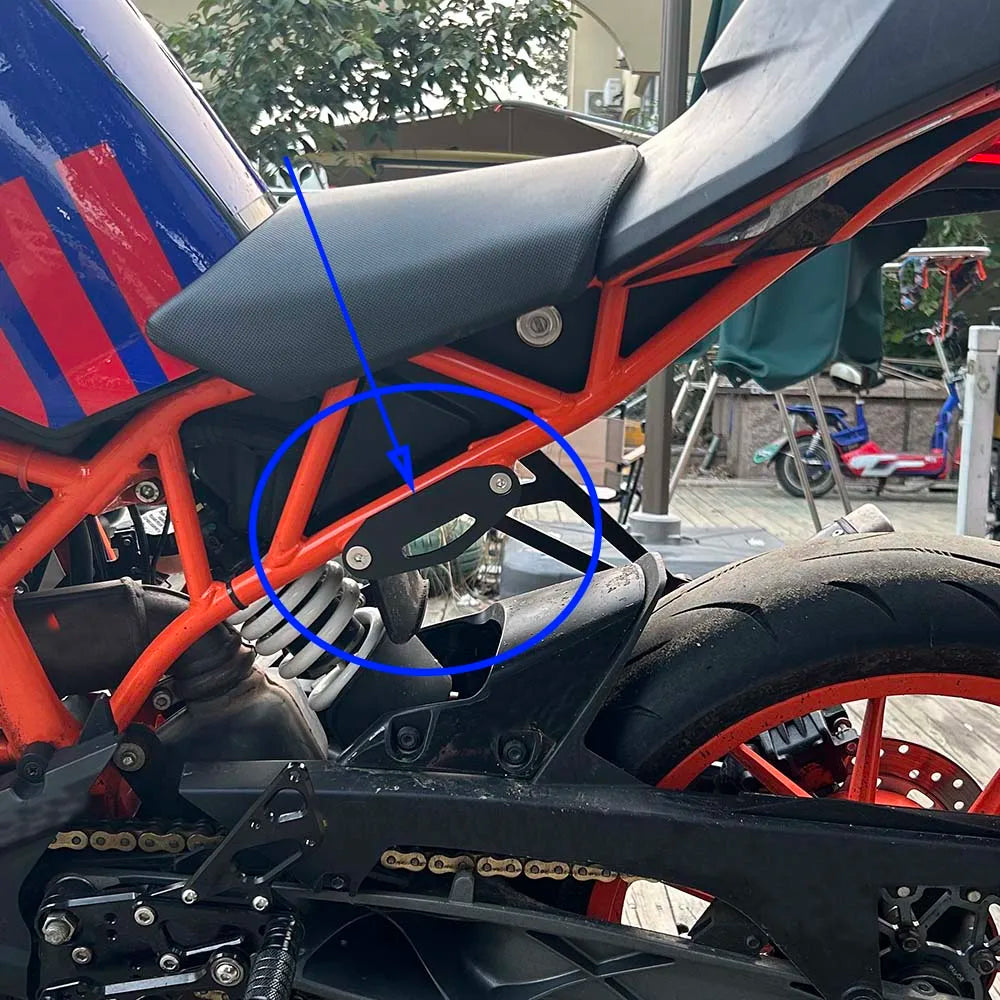 For KTM RC390 390RC RC 390 RC 2016 - 2021 2019 2020 Motorcycle Accessories Exhaust Pipe Hanger Bracket Holder Muffler Support