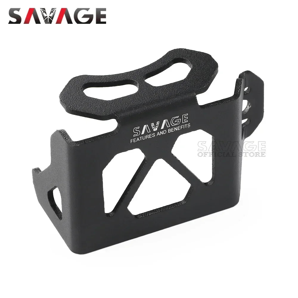 For CFMOTO 450MT IBEX 450 MT Motorcycle Rear Brake Fluid Reservoir Tank Guard Brake Master Cylinder Protector Cover For CF MOTO