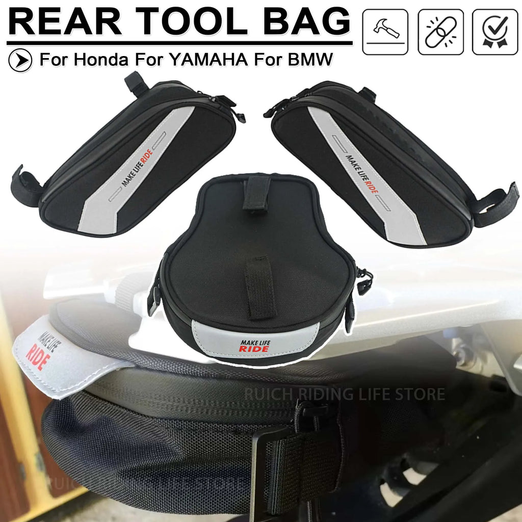 Motorcycle Saddlebag Tool Bag Luggage Rack Rear Side Toolbag For Honda CRF1000L For YAMAHA TMAX530 For BMW F 750 850 R 1200 GS