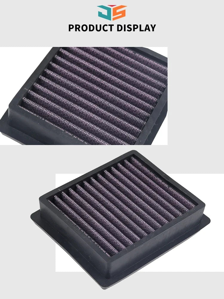 JSBM Motorcycle Washable Air Filter For KTM 125 200 250 390 Duke125 Duke200 Duke250 Duke390 RC200 RC125 RC390 Air Intake Filter