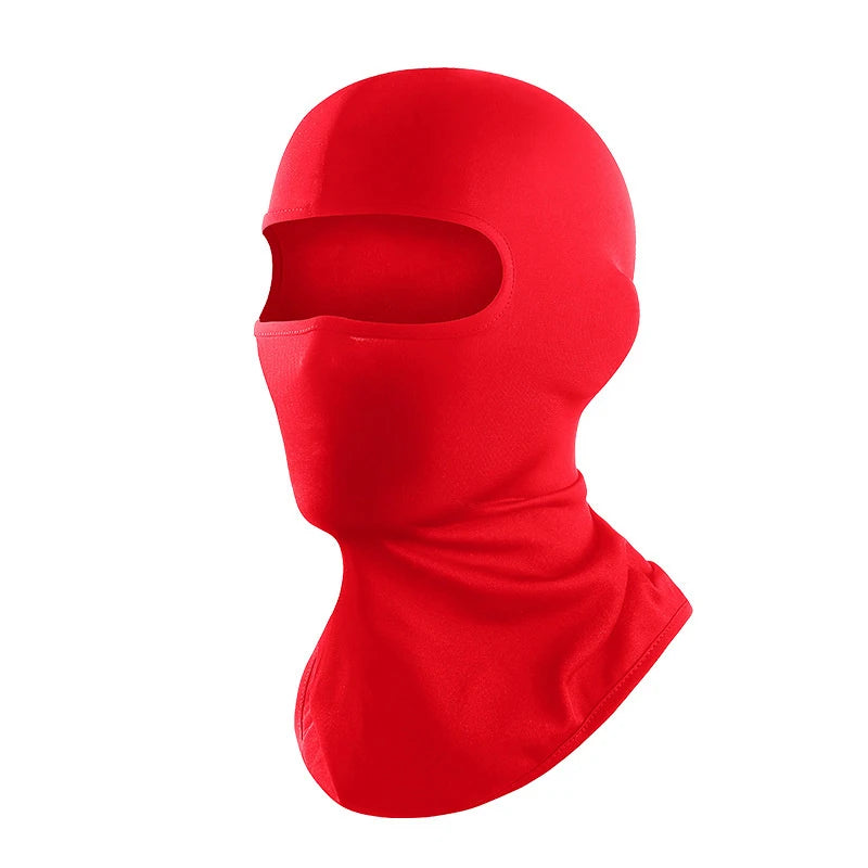 1PCS Motorcycle Face Mask Outdoor Cool Sunscreen Balaclava Lycra Moto Biker Wind Cap Mask Windproof Bicycle Cycling Headgear