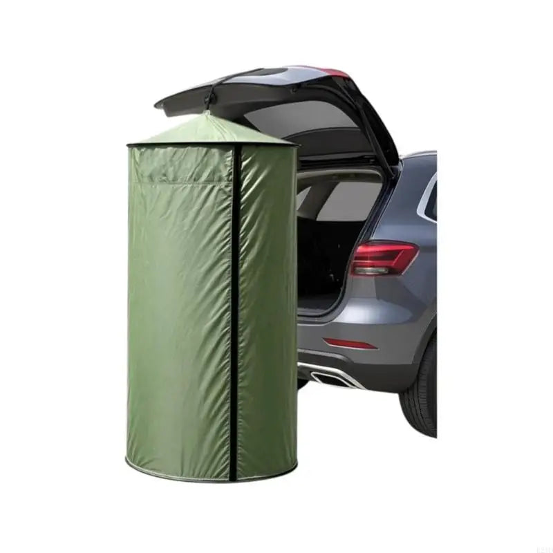 Camping Privacy Shelter with Front Entry for Vehicle Changing