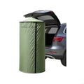 Camping Privacy Shelter with Front Entry for Vehicle Changing