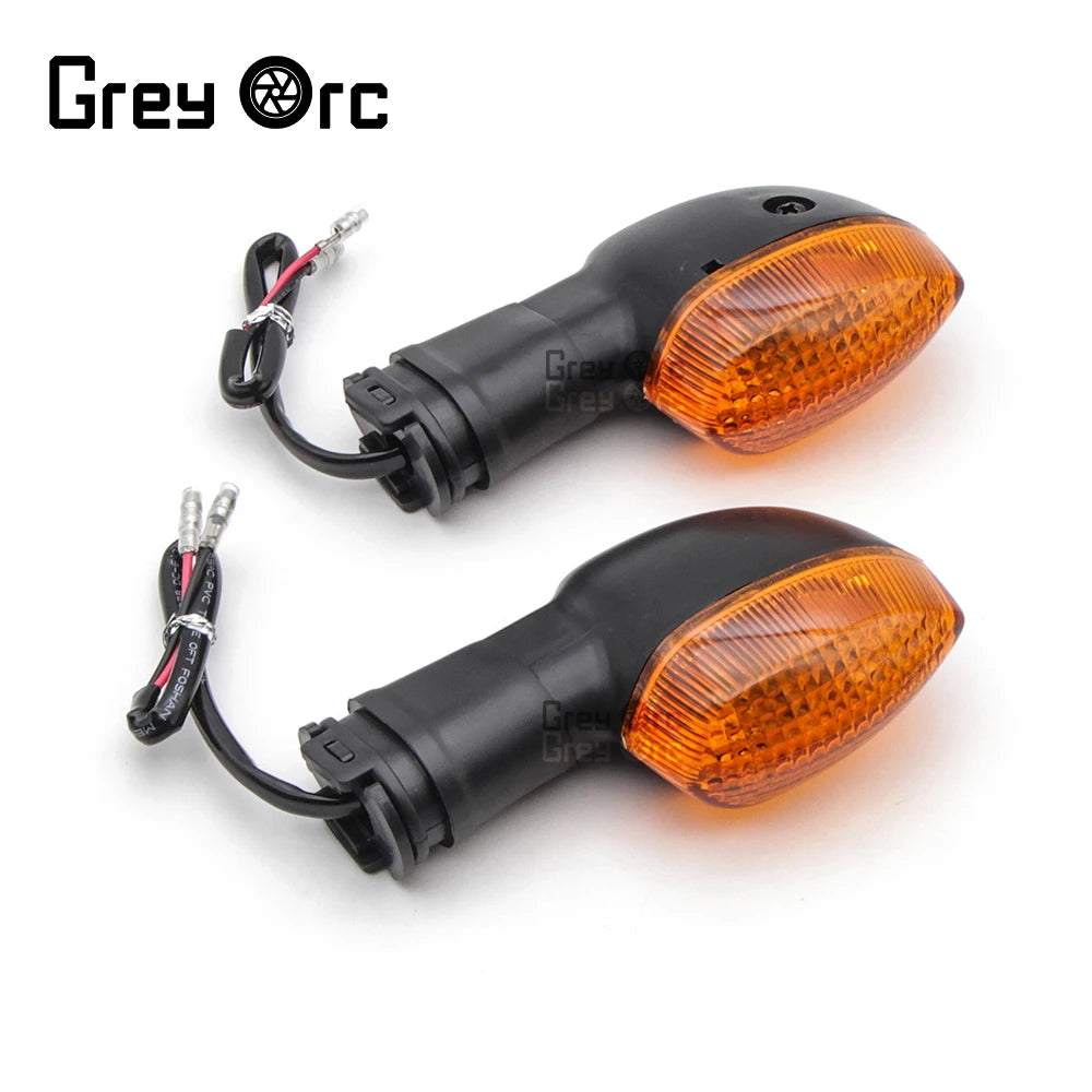 1 Pair Of Motorcycle Turn Signal Indicator Lights For Yamaha YZF R1 R3 R6 R15 R125 MT 07 MT 09 FZ1 FZ6 FZ8 Applicable Models