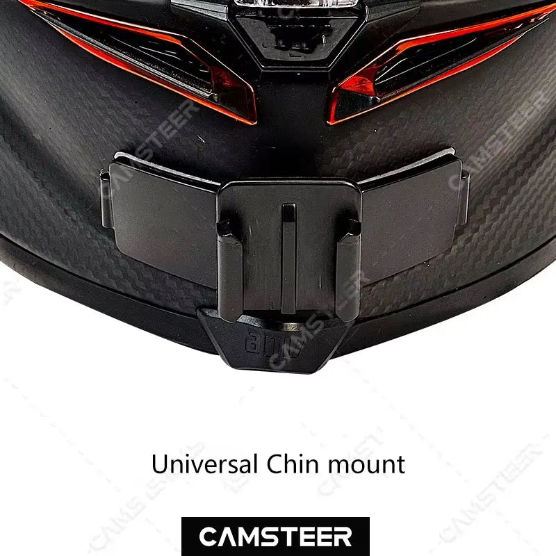 2026 Motorcycle Helmet Chin Mount for GoPro Hero 13 12 11 10 9 Insta360 X5 X4 Ace Pro 2 DJI 5Pro 4 AKASO Camera Accessories