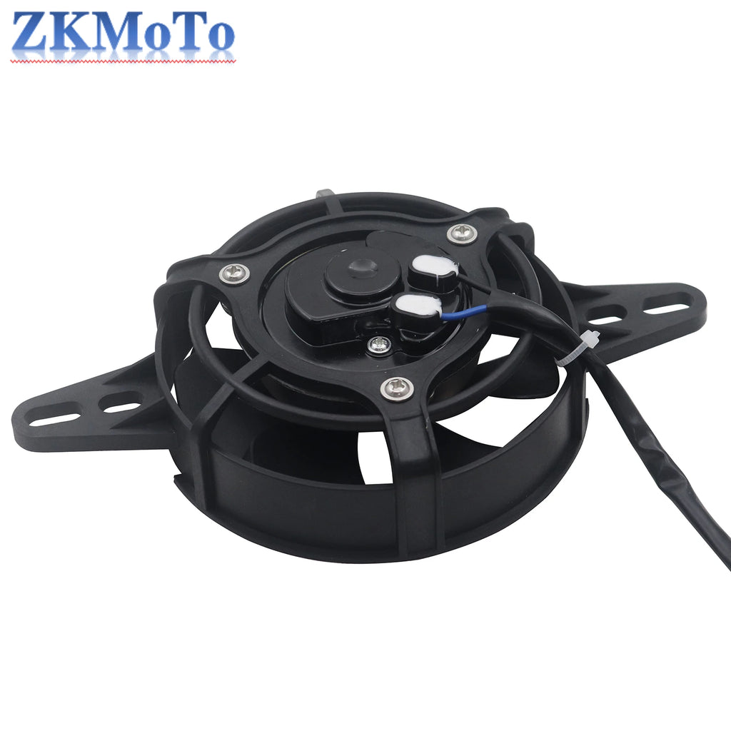 Motocross Engine 12V Radiator Cooling Fan Oil Cooler For ATV Quad Go Kart Honda Yamaha KTM Kawasaki Suzuki Universal Part