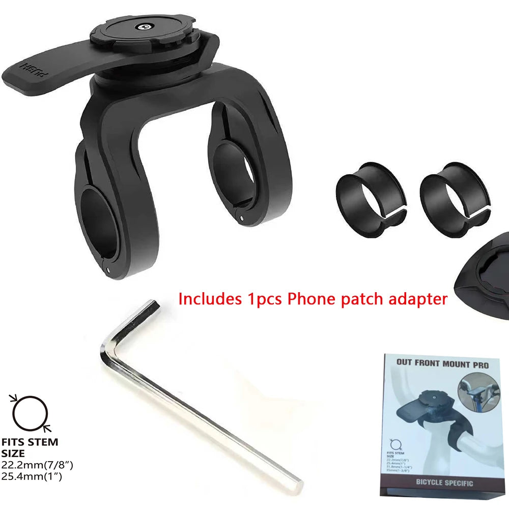 Motorcycle Phone Mount Anti-Vibration Dampener Heavy Duty Secure Grip Phone Holder for Adventure Bike Dirt Bike Harley Offroad