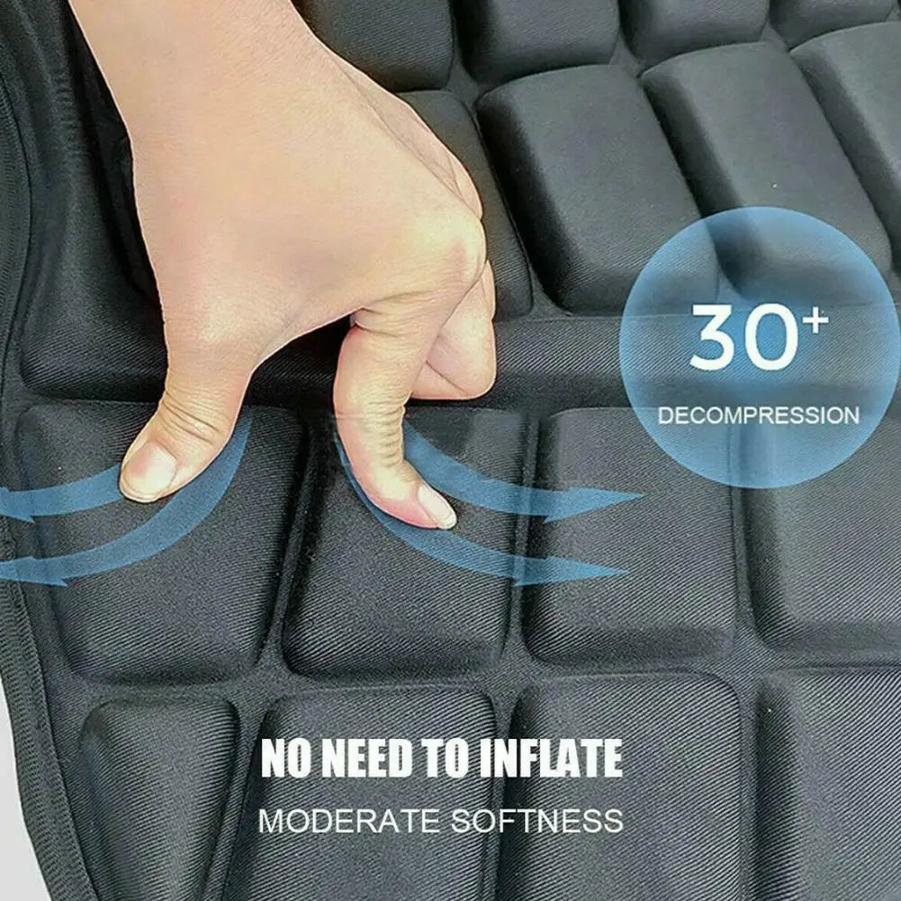 3D Shock Absorption Seat Cover Motorcycle Seat Cushion Soft Comfortable Anti Slip Breathable Electric Bike Accessorie