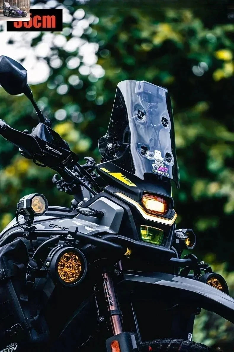 For CF MOTO 450MT Windshield 450 MT Accessories Motorcycle Front Windscreen for CFmoto MT450 Windshield MT 450 2024 Parts