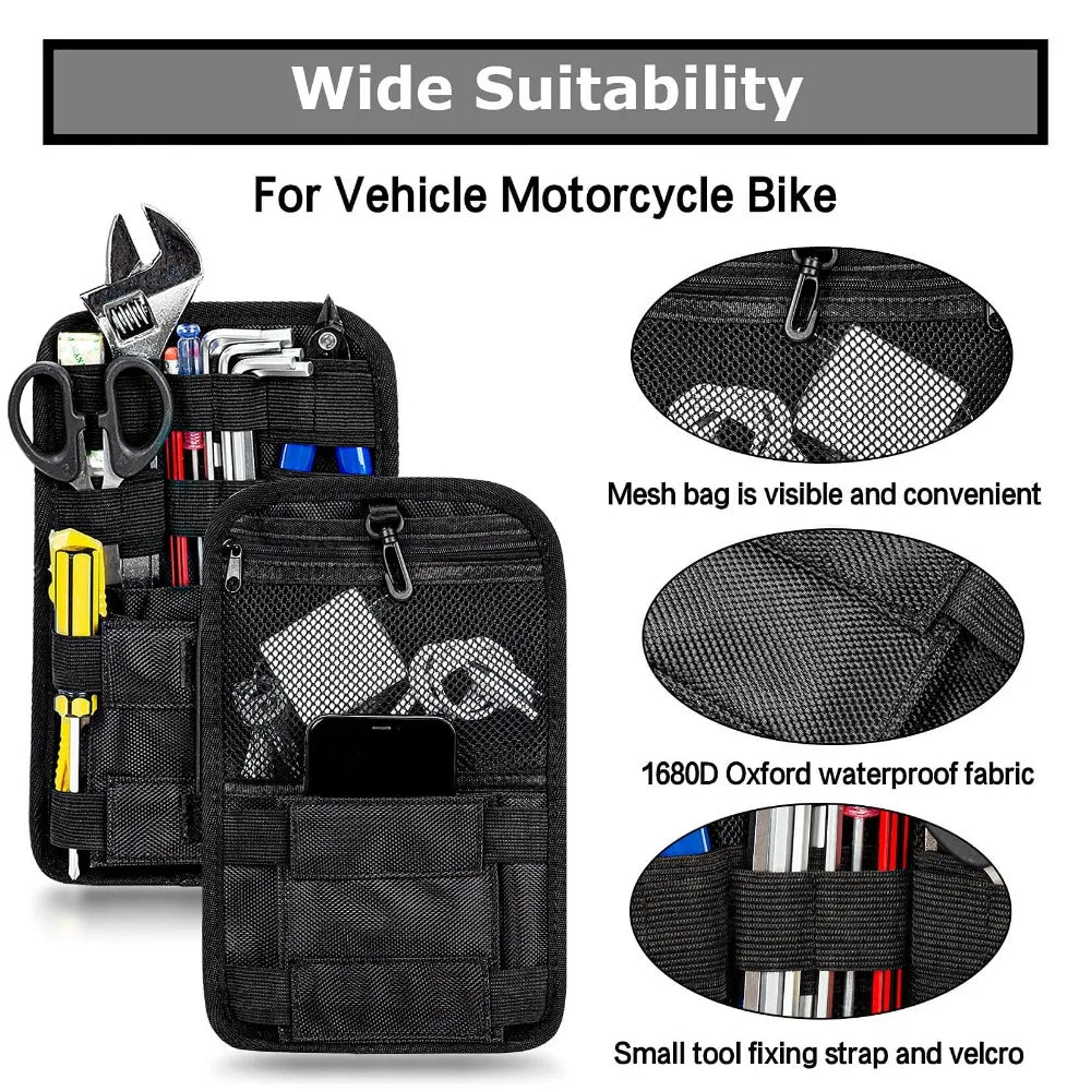 Motorcycle Saddlebag Organizer Hard Bags Storage Case for Harley Touring Street Glide Electra Glide Dyna Sportster Organizer Bag
