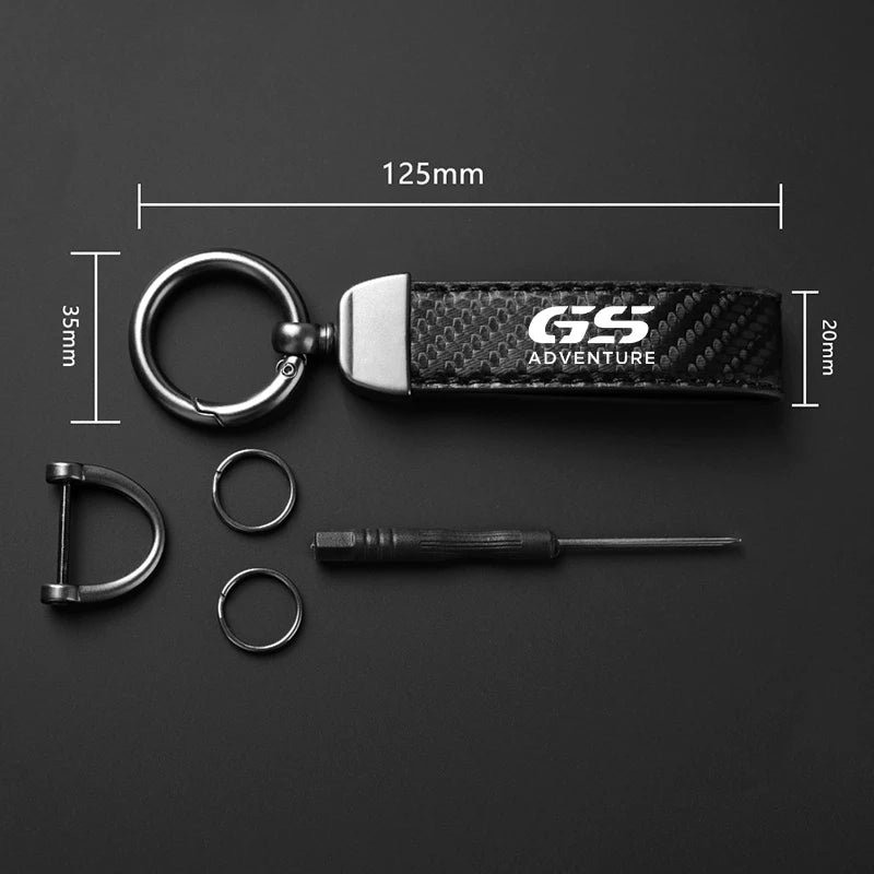 For BMW GS ADVENTURE R1250GS R1200GS 1200 GS LC ADV Key Ring Keys Strap  Keychain Keyrings Men Women Car Personality Motorcycle