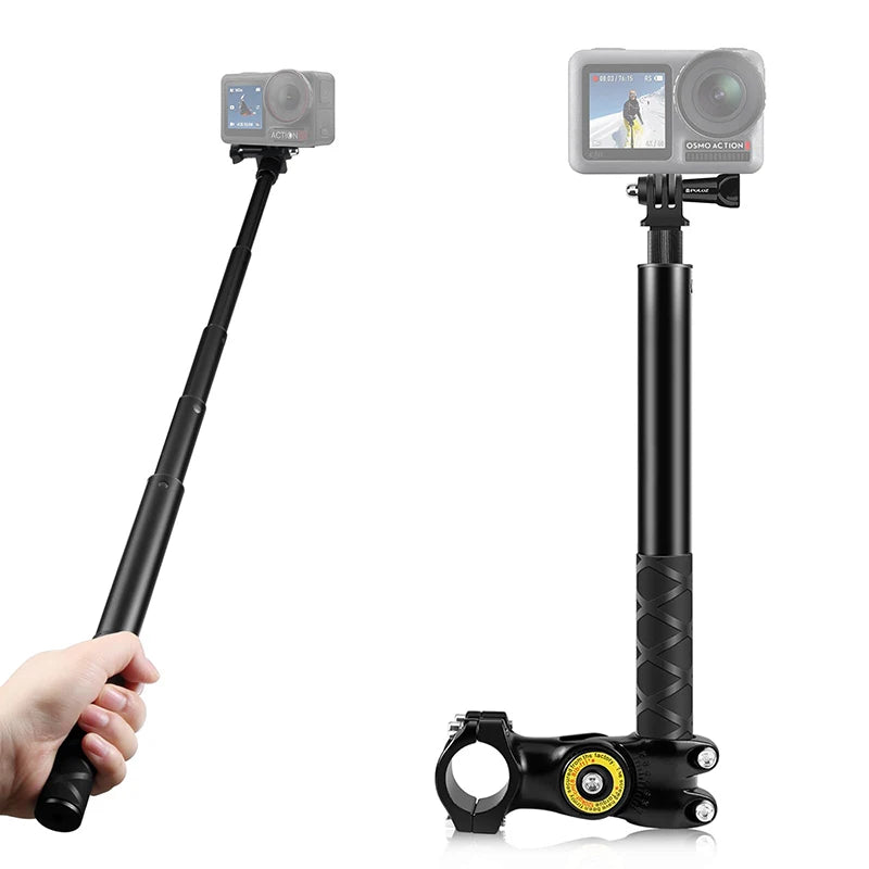 Motorcycle Bicycle Bracket Outdoor Cycling Sports Camera Fixed Bracket Motorcycle Riding Photography Camera Holder Accessories