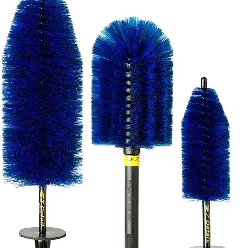 1/3PCS Soft Bristle Car Cleaning Brush - Wheel Rim Tire Cleaner Non-Scratch Car Detailing Washing Tool for Vehicle Care