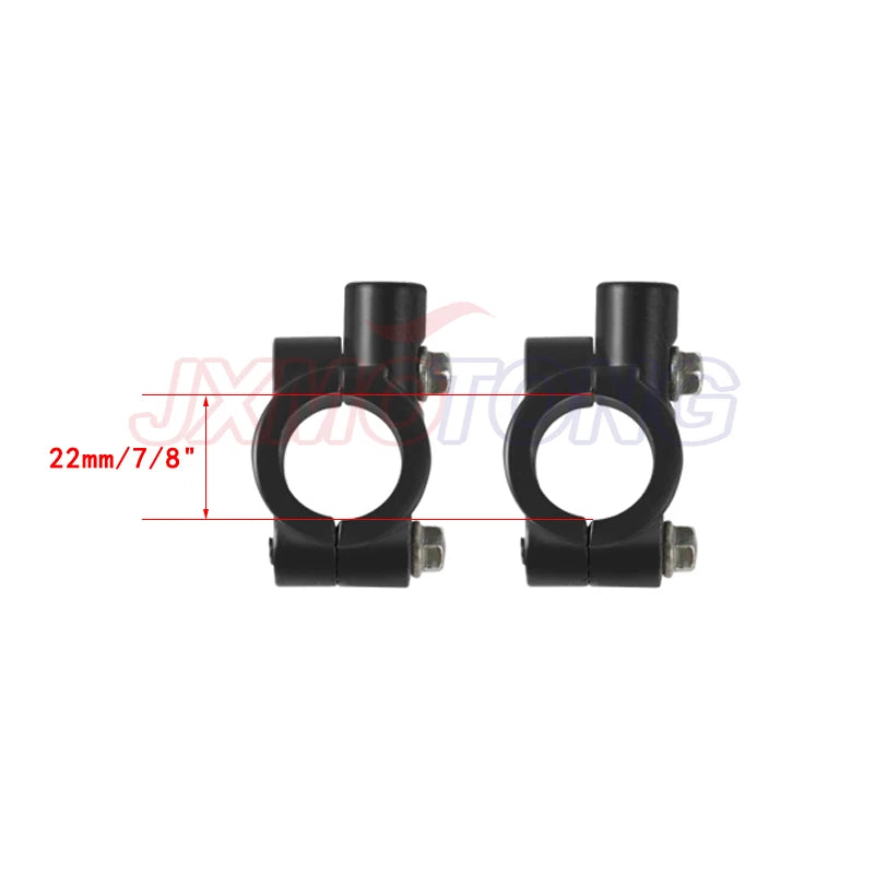 Motorcycle LED Light Bar Headlight Kit With Mounting Brackets and Switch For CRF250F CRF110 TTR110 YZF450 7/8" 22mm Handlebars