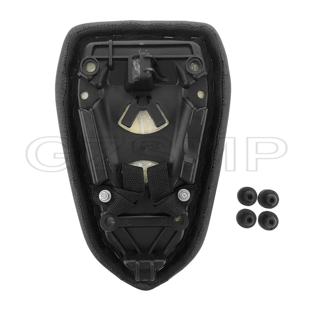 Motorcycle Black PU Rear Pillion Passenger Cushion Saddle Seat fit For BMW S1000RR S1000 RR 2019-2024 M1000RR 2021-2024 2022