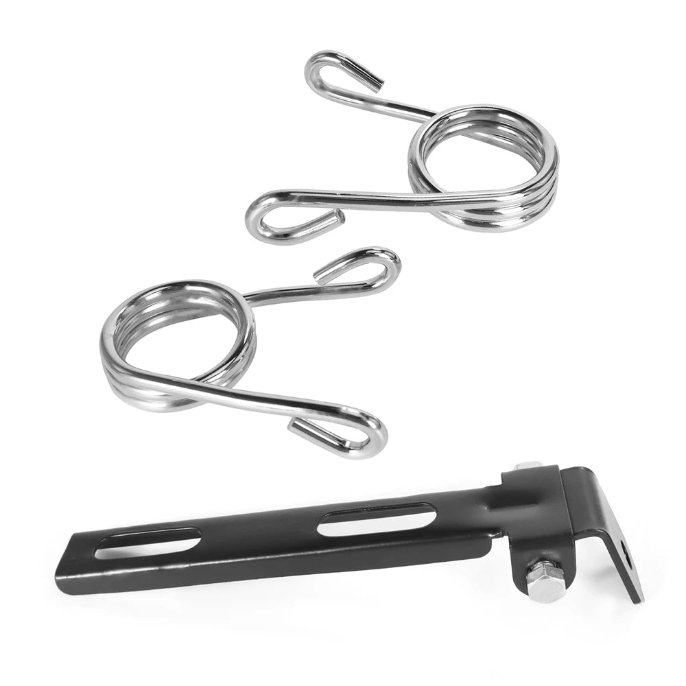 Universal 3" Inchs Solo Seat Saddle Seats Spring fit for Harley Dyna Fatboy Sportster XL1200 XL883 Bobber Chopper XL 883 1200