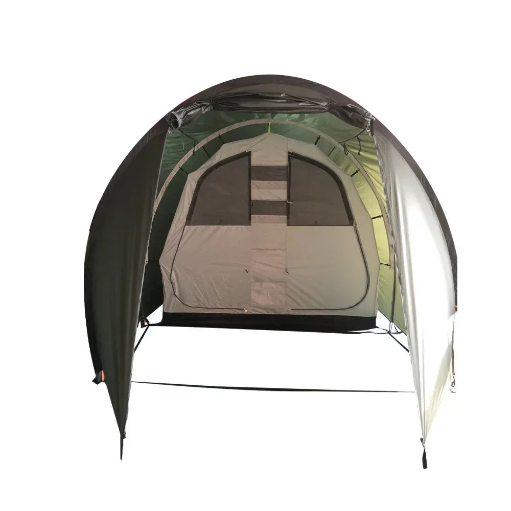 STLF2024 Newest Model, Windproof and Rainproof Portable Covered Turbo Tent Camping Motorcycle Tent