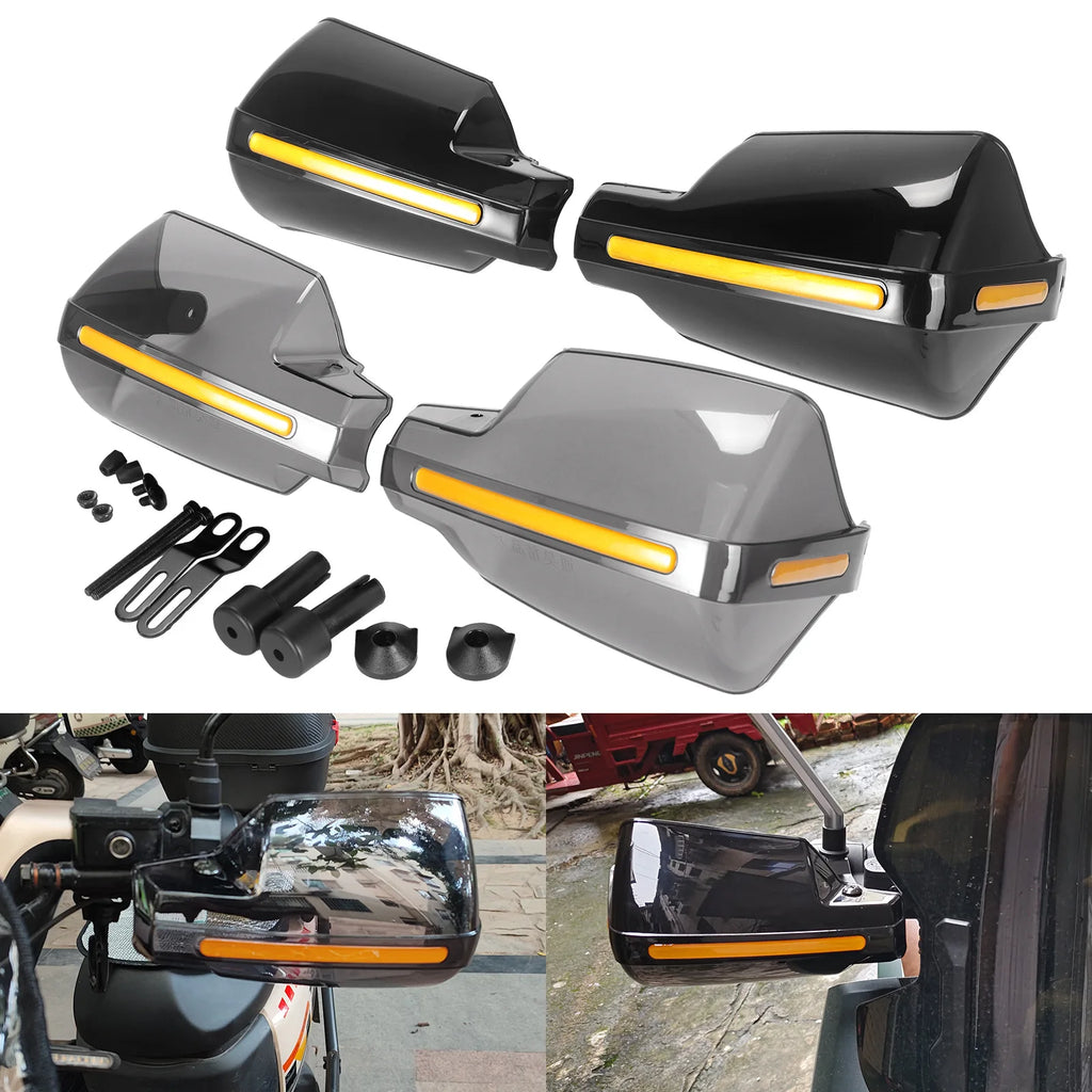 Motorcycle Protection Gear Windproof Handlebar HandGuards Motorbike Wind Deflectors Hand Guard Handle Protector Shield Universal