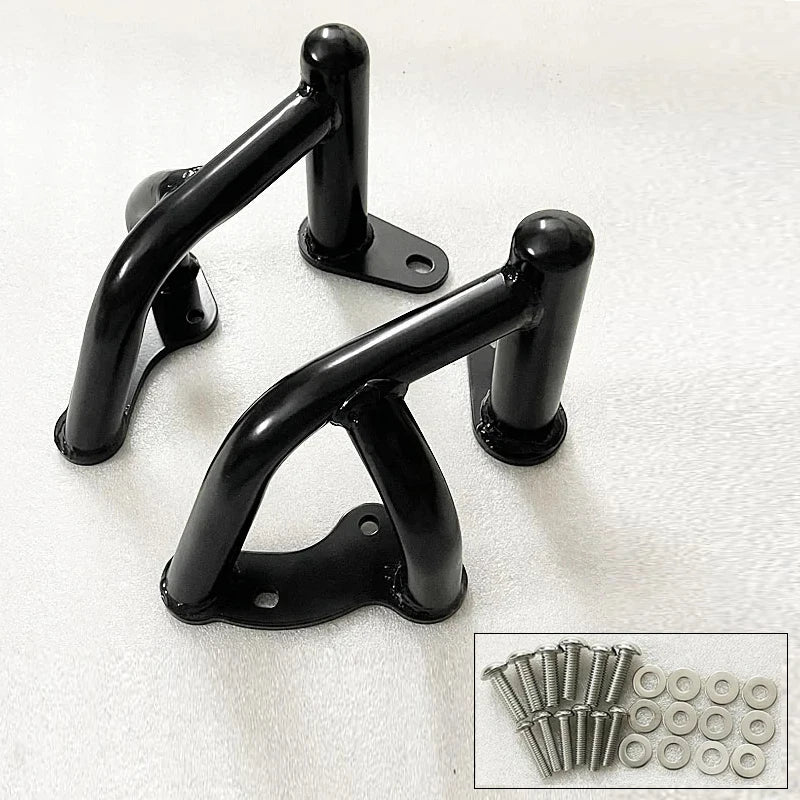 VMAX1200 Motorcycle Engine Guard Highway Crash Bar Lower Buffer Frame Protection Side Mount Bumper For YAMAHA V-MAX1200 1991-07