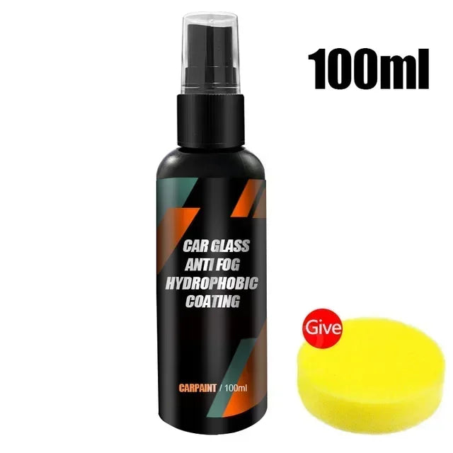 New100ml Motorcycle Car Water Repellent Spray Anti Coating For Glass Hydrophobic Anti-rain Liquid Windshield Mirror Clean Stains