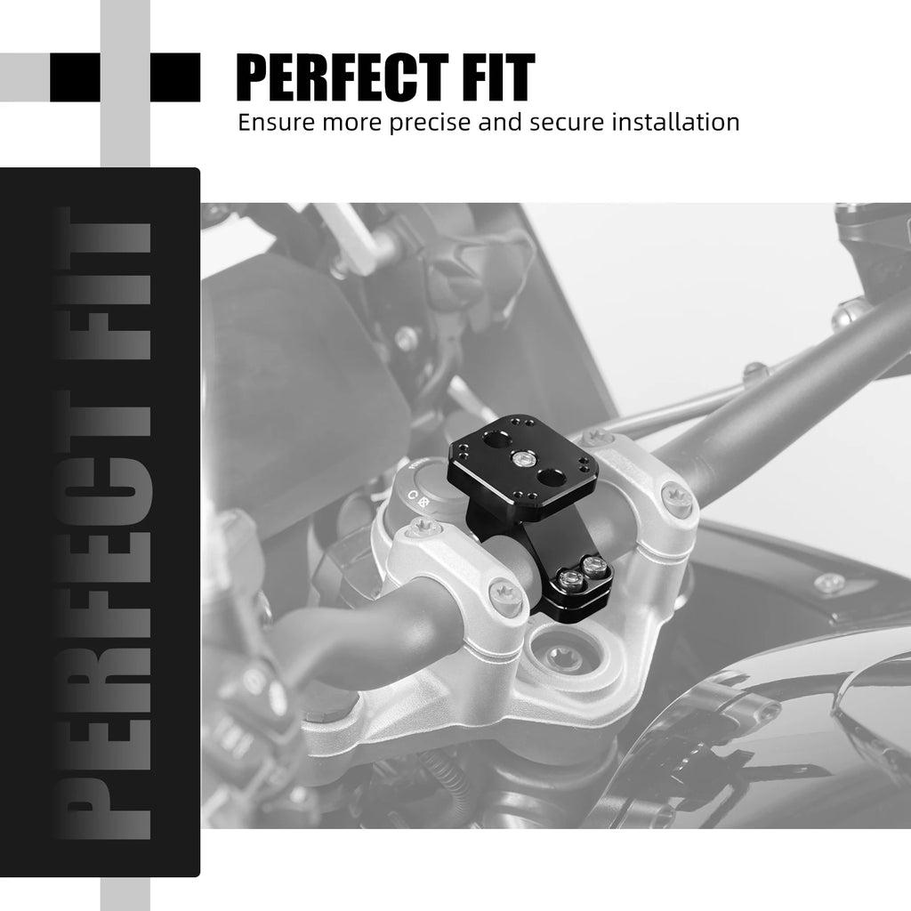 For BMW R1250GS GSA 2019-2023 R1300GS/Adventure 2024-2025 GPS Mount AMPS Pattern 32mm Handlebar Clamp R1200GS Adventure 2013-18