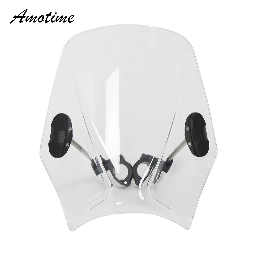 Motorcycle Windscreen Windshield Universal For Royal Enfield Bullet/Meteor/Classic 350 500 Interceptor 650 Continental GT 535