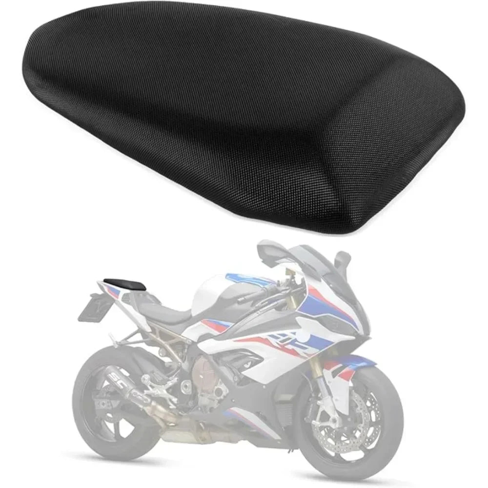 Motorcycle Rear Passenger Cushion Saddle Seat Rear Pillion Passenger Seat  for BMW S1000RR 2019 2020 2021 2022 2023 2024