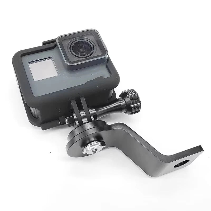 Motorcycle Mount Aluminum bracket CNC Mount rearview mirror Supporter Ride for Gopro Hero 12 11 10 DJI OSMO Action 4 3 Insta360