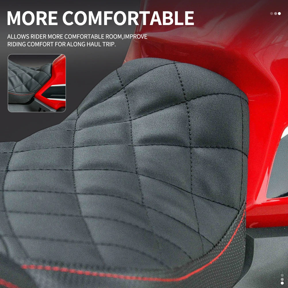 WOLFLINE Rider & Passenger Seat Saddle Cushion for Honda CB650R CBR650R 2019-2023 Front Rear Seat Cushion Pillion
