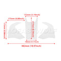 Motorcycle Anti Slip Side Fuel Tank Pads Gas Knee Grip Traction Sticker fit For KTM 1050 1190 1290 Adventure ADV