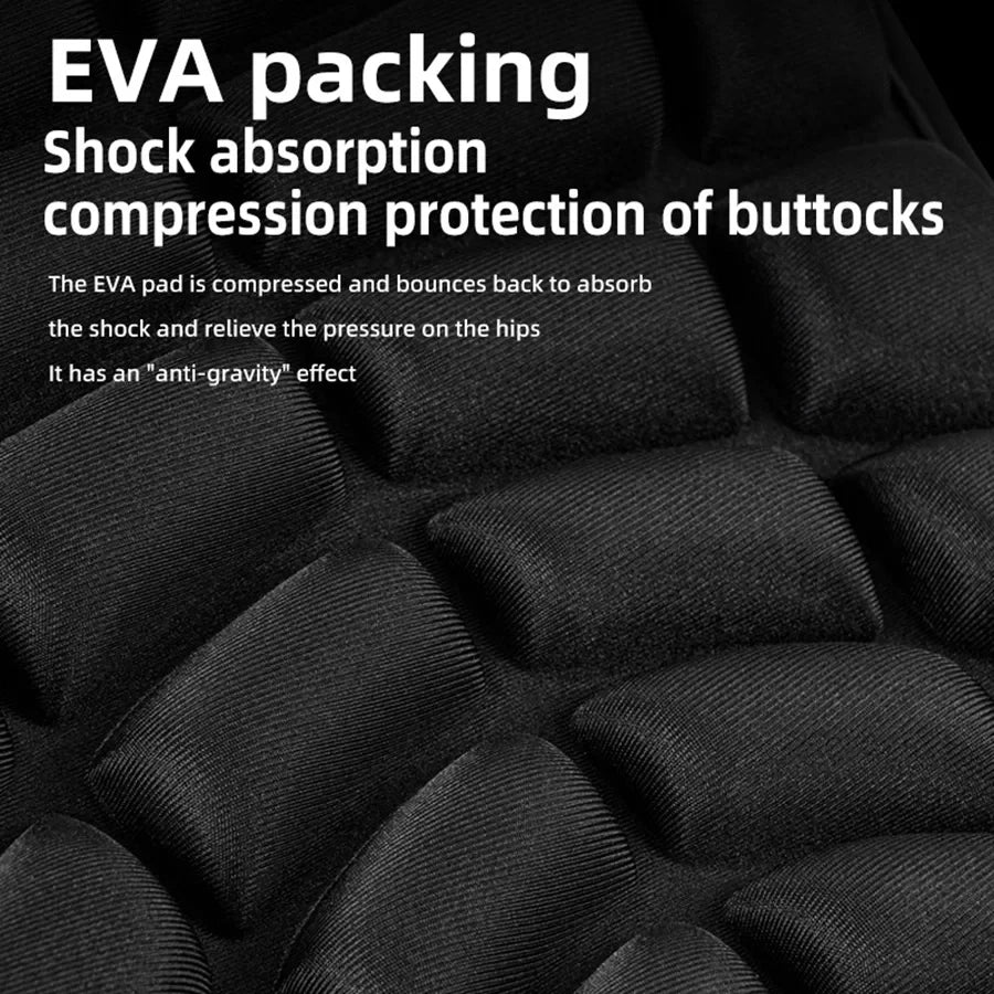 Motorcycle Seat Pad 3D Comfort Gel Cushion Seat Breathable Universal Shock Absorbing Seat Cover for Advanced Mountain